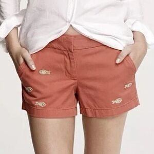 J. CREW embellished Fish short